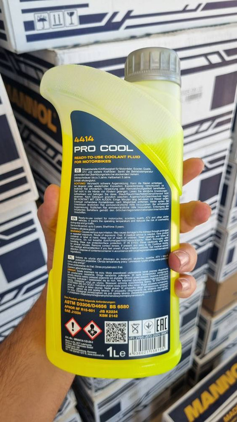 ضد یخ منول | mannol coolant